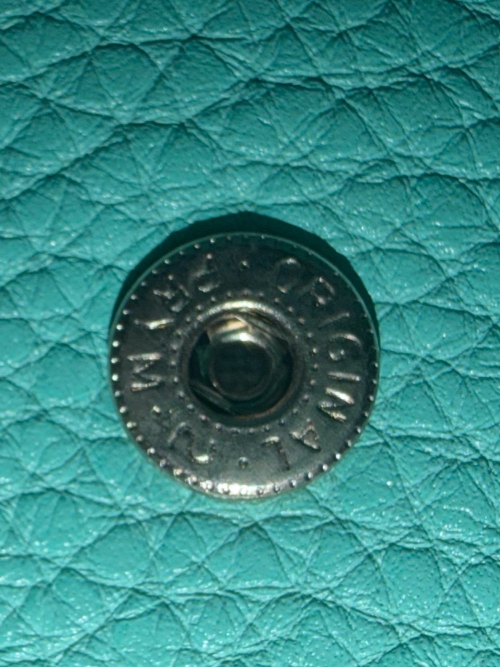 Tiffany & Co. Continental Turnlock Leather Wallet in Tiffany Blue - Picture 4 of 9